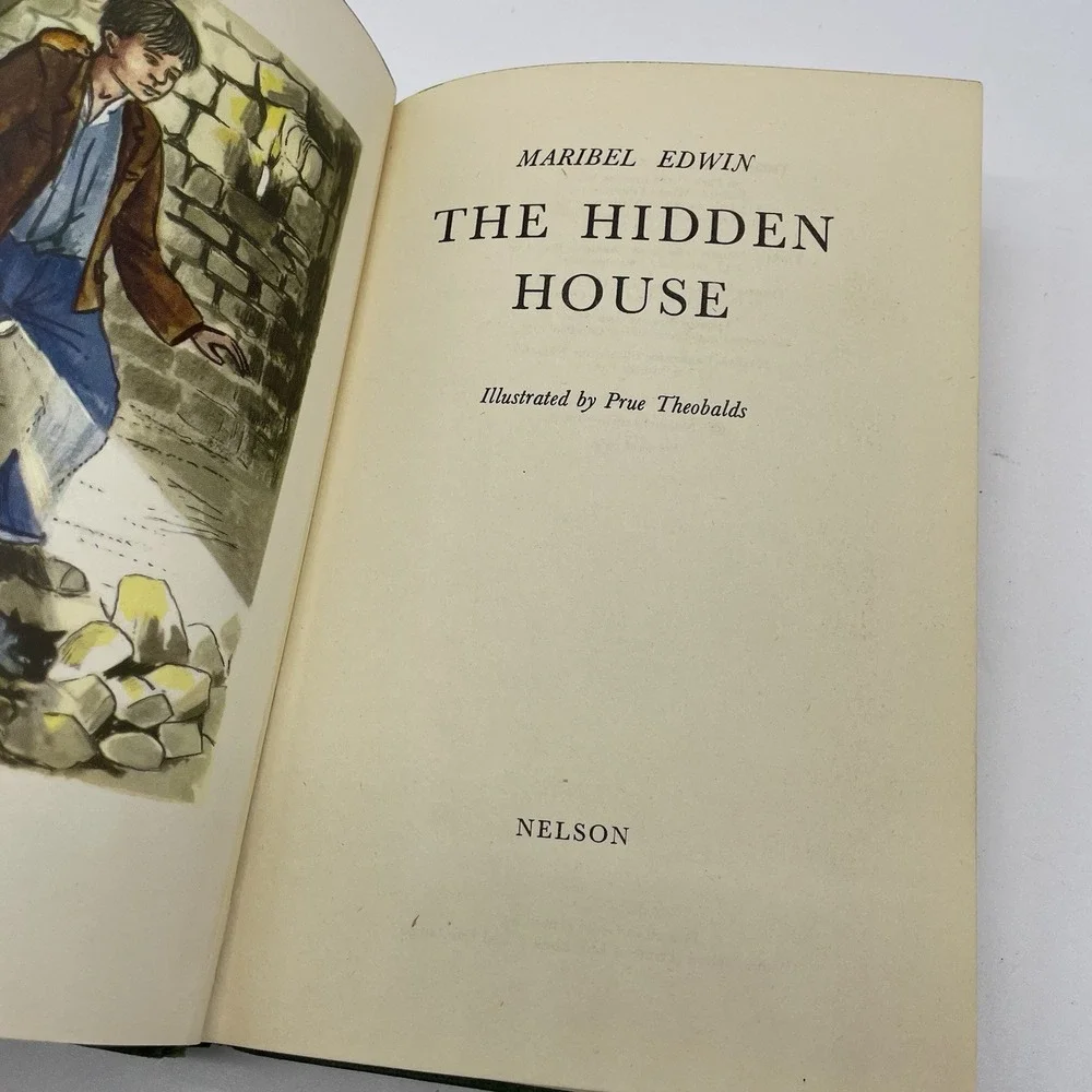 The Hidden House (Maribel Edwin‎ - 1963) Hardcover- Illustrated Prue Theobalds